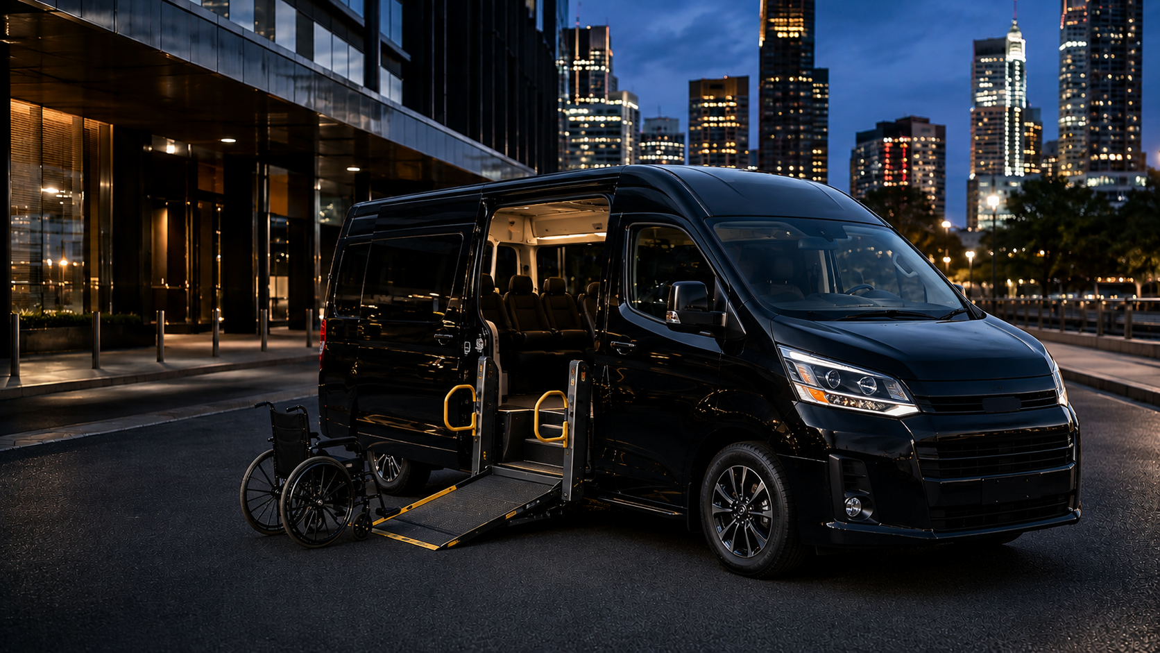 Maxi Wheelchair Accessible Van with ramp in Melbourne